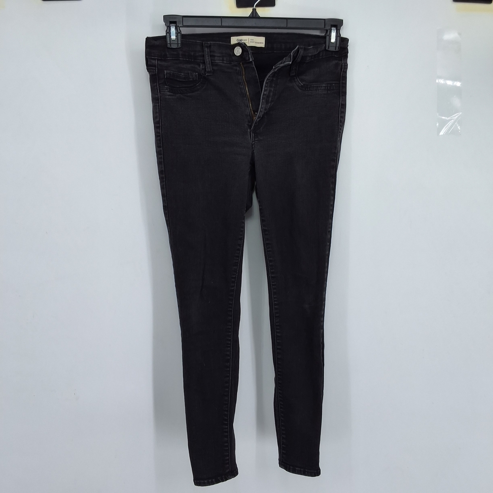 GAP 30r Black Skinny Jeans Sleek Stretchy Fit